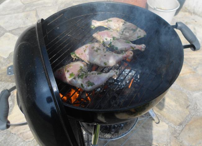 Mon dernier barbecue, avant le déluge  ... !!!