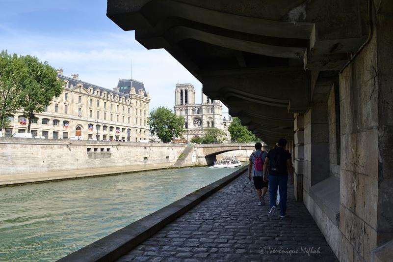 L'île de la Cité : Promenade René-Capitant