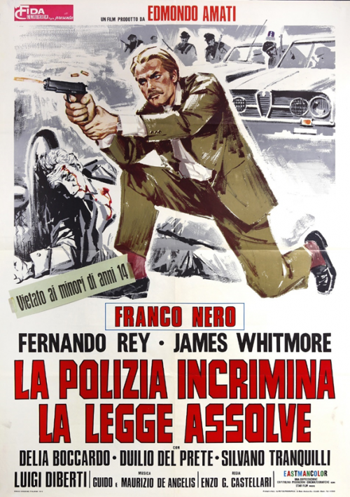 Le témoin à abattre, La polizia incrimina, la legge assolve, Enzo Castellari, 1973