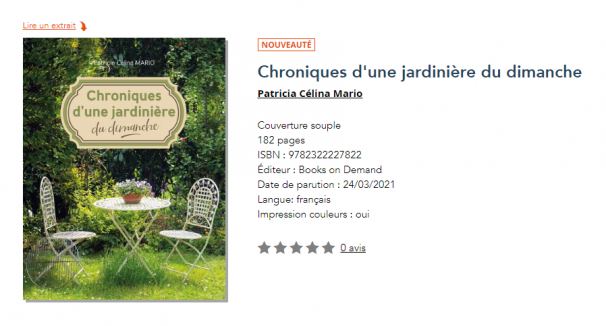Naissance des Chroniques d'une jardinière du Dimanche