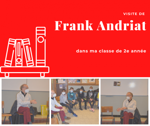 Visite de Frank Andriat - Travail sur Meurtre à la bibliothèque