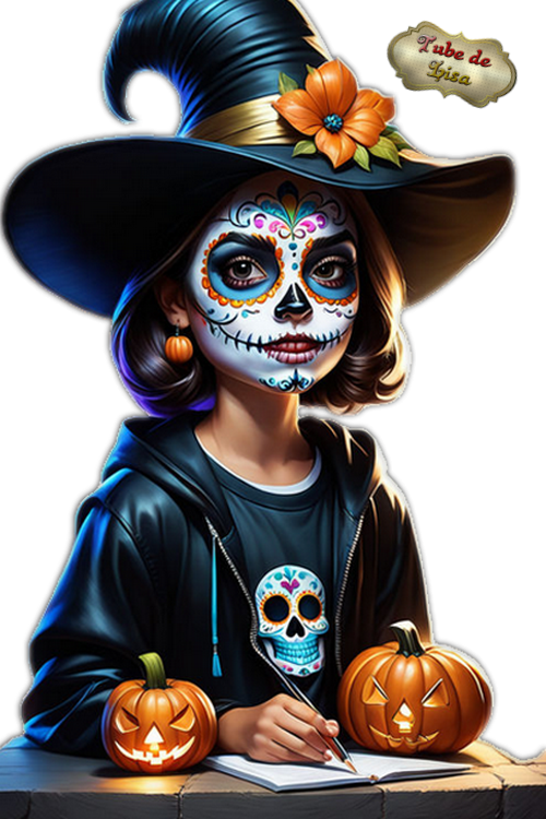 Halloween sugar skull 22