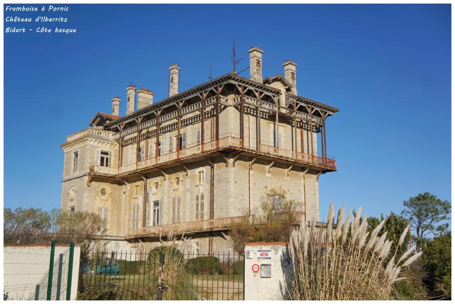 Château d'Ilbarritz à Bidart