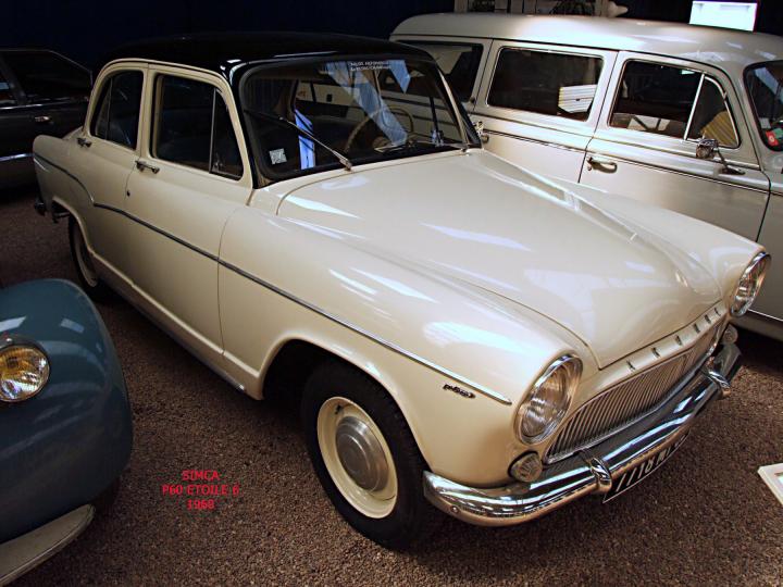 SIMCA ARONDE : LES BERLINES