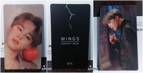BTS Wings Concept Book