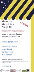 Un avant goût de nos rendez-vous poétiques d'été
