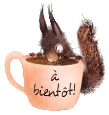 A BIENTÔT à plus tard blinkie hiver, automne et pluie