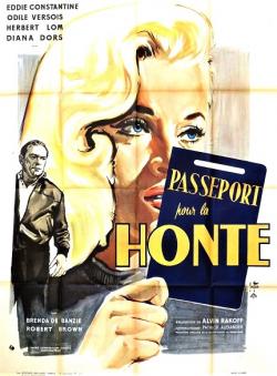 PASSEPORT POUR LA HONTE BOX OFFICE FRANCE 1959 AFFICHE DE YVES THOS
