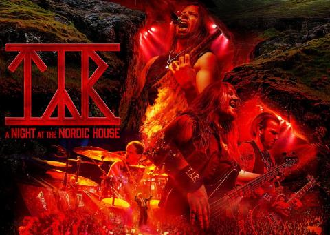 TÝR - Les détails du CD/DVD live A Night At The Nordic House ; "By The Sword In My Hand" (Live)