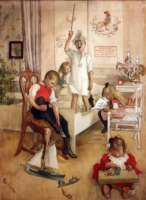 Mardi - Mon artiste du mardi : Carl Larsson, artiste suédois