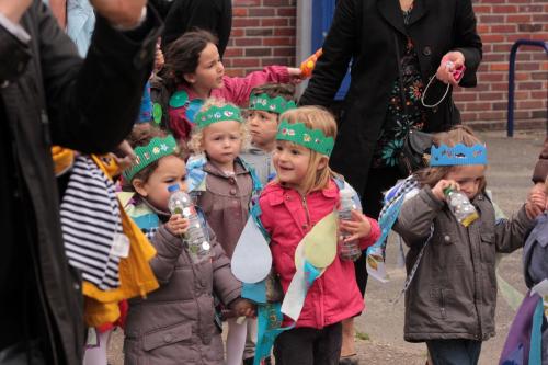Zoé à la fête de l'eau