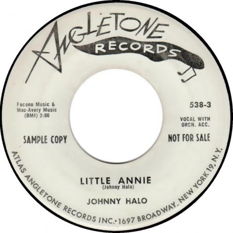 Johnny Halo Little Annie