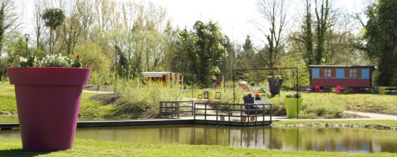 Parc en fleurs, à Blaton (B) le 17 avril