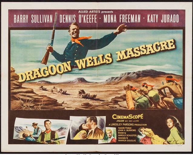 DRAGOON WELLS MASSACRE BOX OFFICE USA 1957
