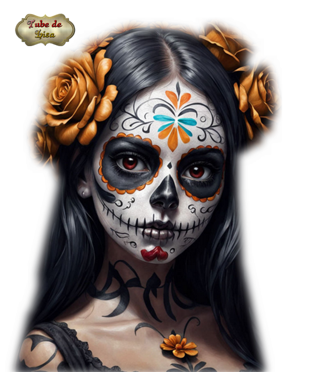 Halloween sugar skull 19
