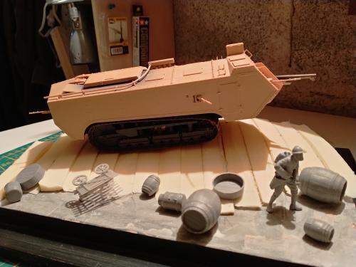 Diorama au 1/35 : la percée