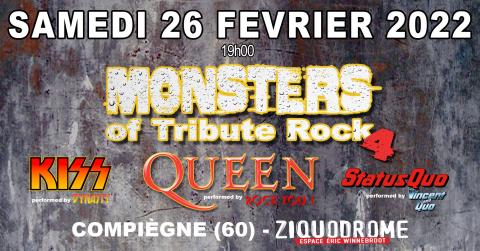 Le MONSTERS OF TRIBUTE ROCK de retour à Compiègne