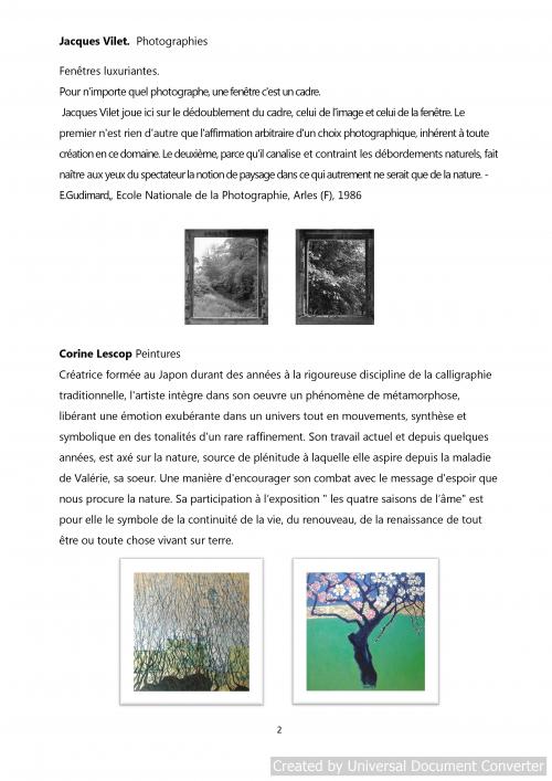 les 4 saisons à la cathédrale ST MICHEL