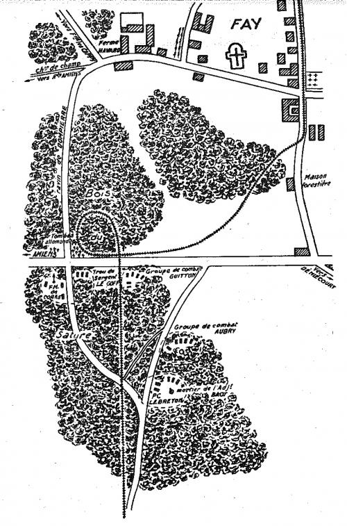 L'attaque du bois du Satyre