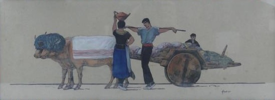 Peinture de : Louis Floutier