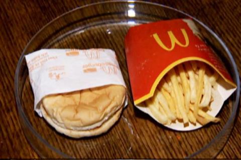 Mcdonalds hamburger