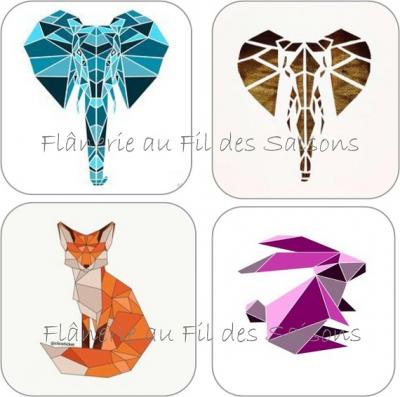 Cartonnettes Animaux à colorier !