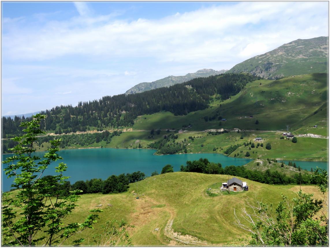 LE  BARRAGE  DE  ROSELEND  SAVOIE 