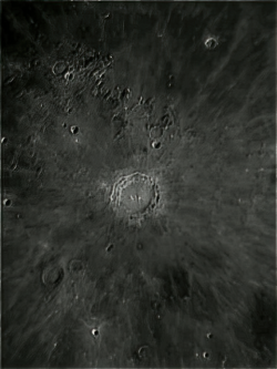 Lune, le 25/11/2012 : Mersenius et Gassendi, Copernicus, Tycho