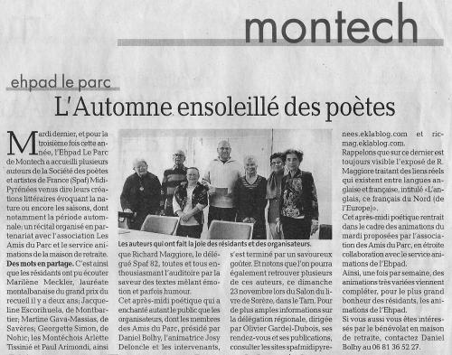 TOUJOURS DES ARTICLES