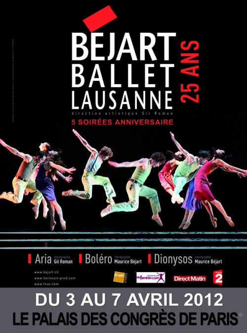 le Béjart Ballet Lausanne arrive à Paris !