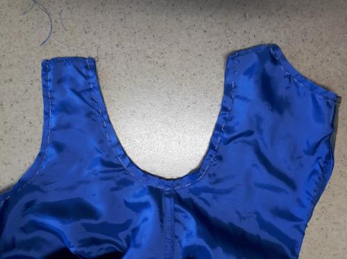 Robe mariage Assemblage et finitions