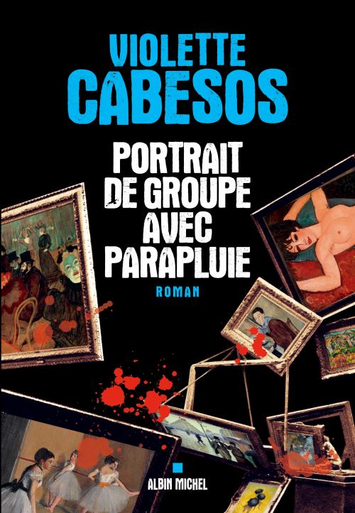 Portrait de groupe avec parapluie - Violette Cabesos