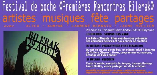 La bannière d'événement
