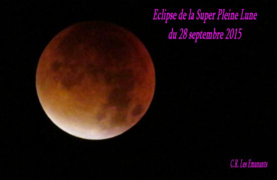 L'Eclipse de la Super Pleine Lune