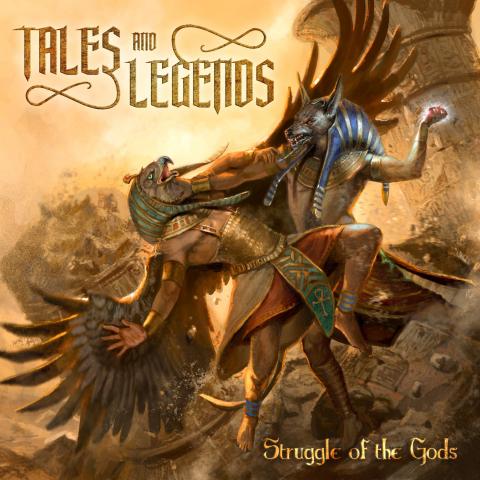 TALES AND LEGENDS dévoile l'artwork et la tracklist de son premier album Struggle Of The Gods