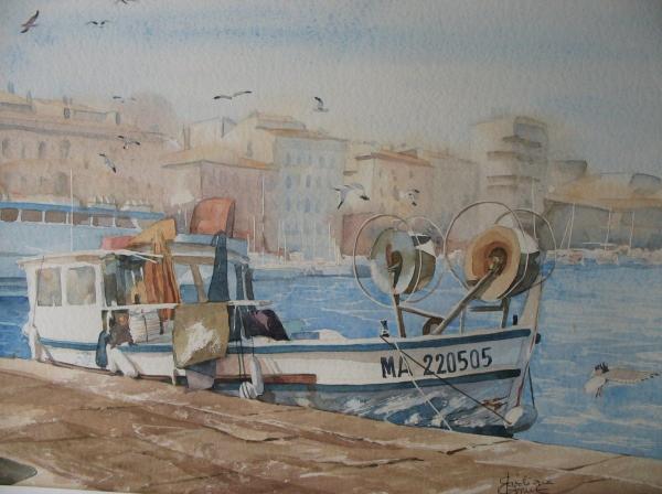 Aquarelles de : Christiane Prévost