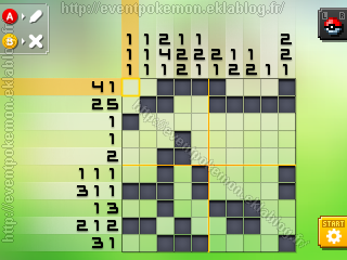 Nanméouie Pokémon Picross