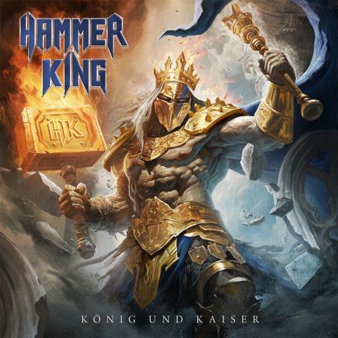 HAMMER KING - Les détails du nouvel album König und Kaiser ; Clip "Hailed By The Hammer"