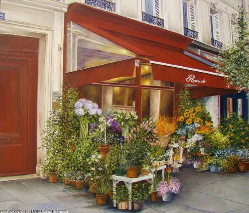 Peinture de : Marie-Claire Houmeau