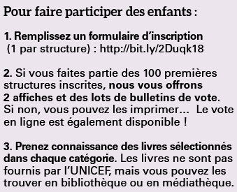 Prix Unicef littérature jeunesse