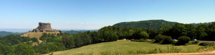 Panorama au château de Murol