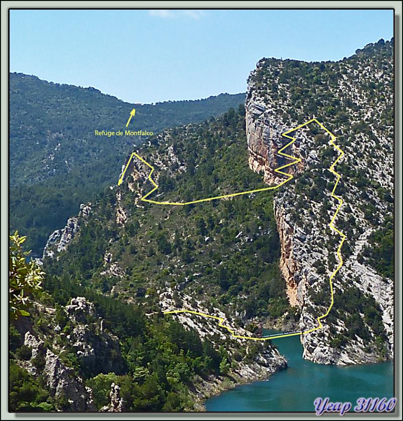 Randonnée au Congost de Mont-Rebei : ce qui nous attend à la sortie du Congost - Aragon/Catalogne - Espagne