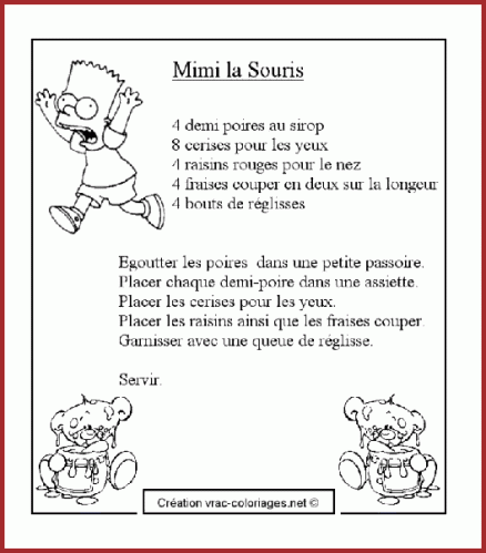Recettes Pour Enfants.