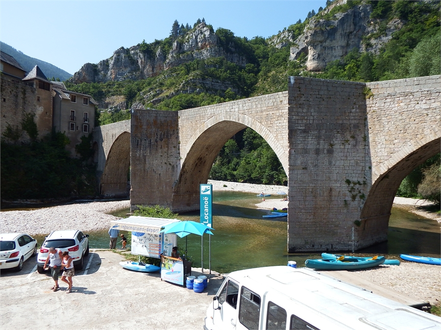 Saint Héminie , le site des canoés-Kayak