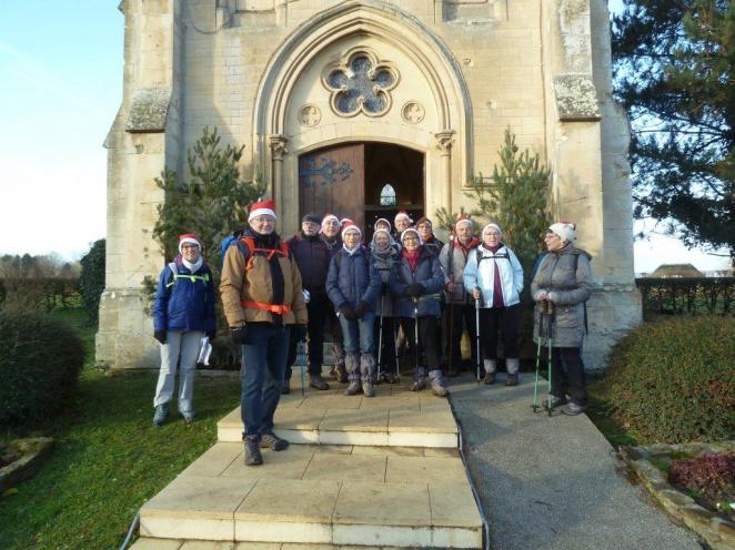 La randonnée du 17 décembre à Sainte-Honorine-du-Fay