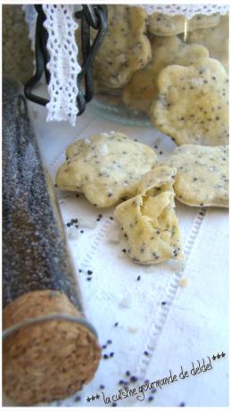 CRACKERS AU GROS SEL ET AU PAVOT