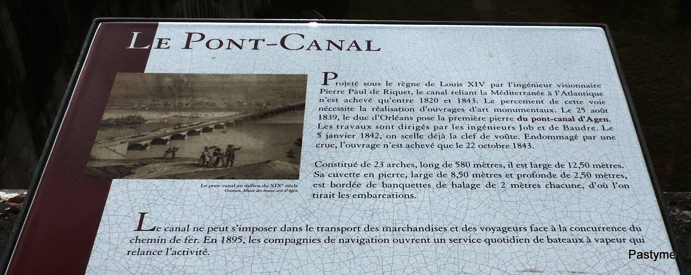 AGEN - le pont canal