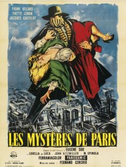 LES MYSTERES DE PARIS BOX OFFICE FRANCE 1957