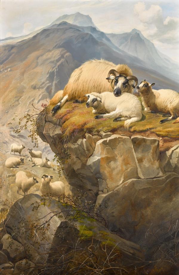 Peinture de :Thomas Sidney Cooper 