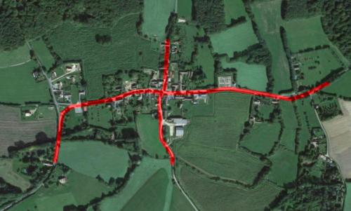 24, 25 et 26 septembre, travaux dans le bourg de Bellou